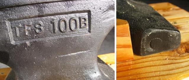 Minor casting cleanup defects.