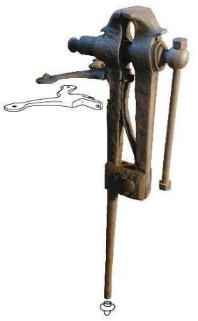 Old Millstone Forge Vice