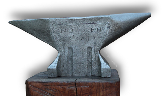 Schmitt A Paris 1841 anvil
