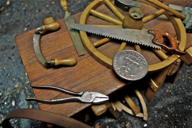 Wheelwright assembly bench scale.