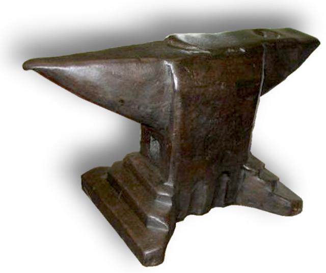Old worn Austrian Anvil
