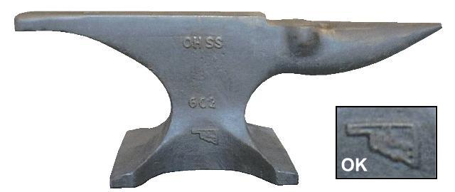 Oklahoma Horse Shoeing School Anvil