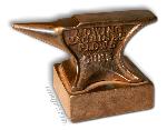 Hardware store advertising anvil
