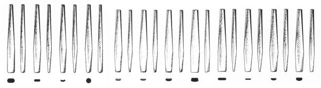 collection of Repousse Punches