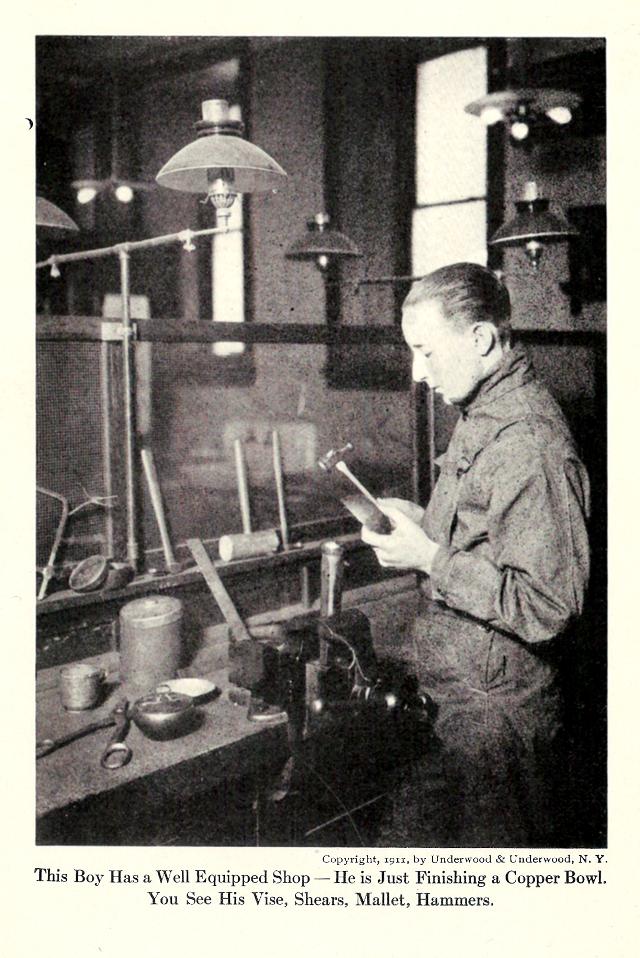 book, Metal, copper, brass, silver, iron, metalwork, blacksmithing, metalsmithing, children, education, projects