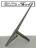 Sheetmetal work blowhorn stake