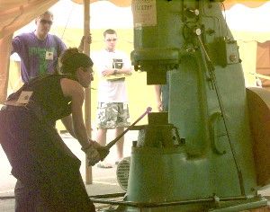 Striker Hammer used by demonstrator