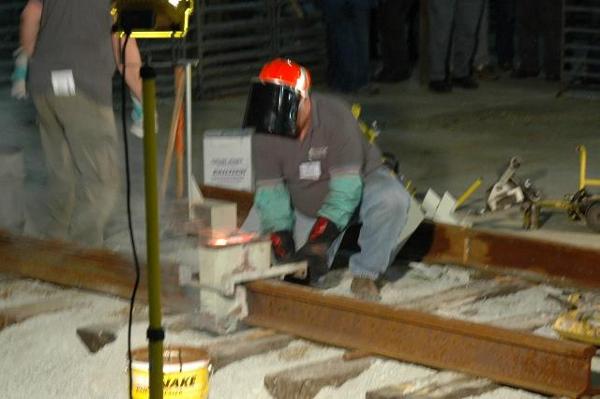 Thermite Rail Welding