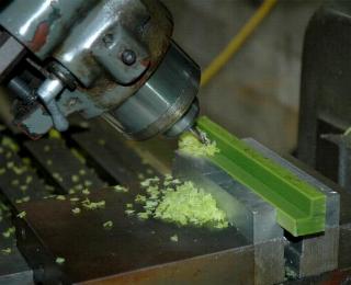 Detail milling corner relief.