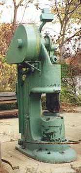 Green 250 Beaudry Champion Power Hammer - front left